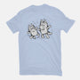 Cartoon Dog Sketch-Womens-Basic-Tee-nickzzarto