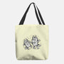 Cartoon Dog Sketch-None-Basic Tote-Bag-nickzzarto