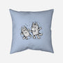 Cartoon Dog Sketch-None-Non-Removable Cover w Insert-Throw Pillow-nickzzarto