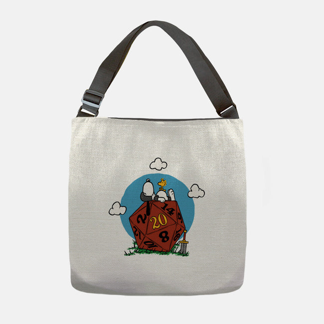 Comic Dog RPG-None-Adjustable Tote-Bag-Studio Mootant