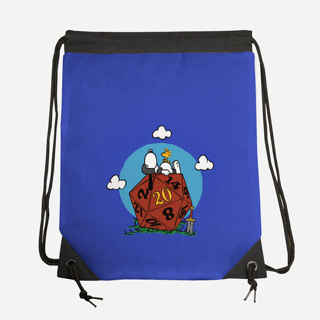 Comic Dog RPG-None-Drawstring-Bag-Studio Mootant