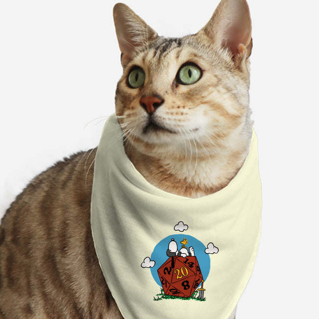 Comic Dog RPG-Cat-Bandana-Pet Collar-Studio Mootant