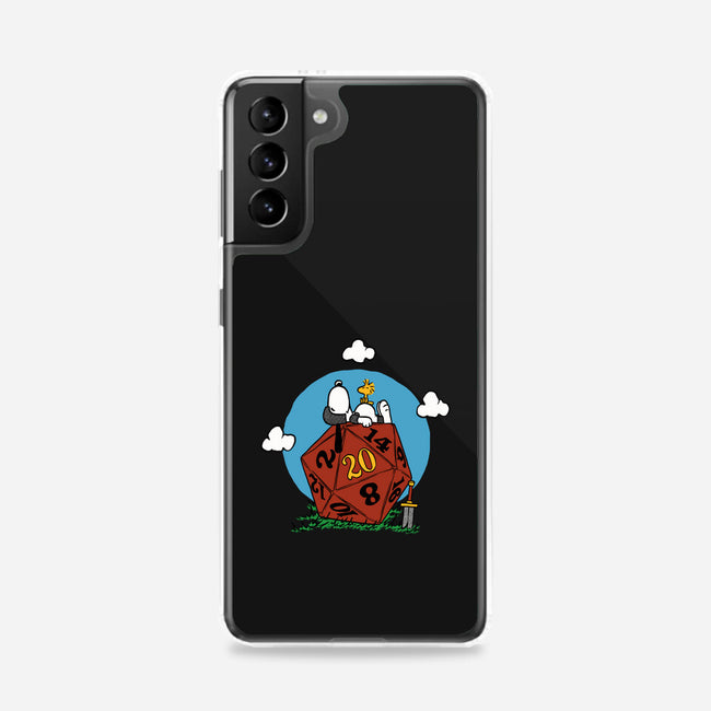 Comic Dog RPG-Samsung-Snap-Phone Case-Studio Mootant