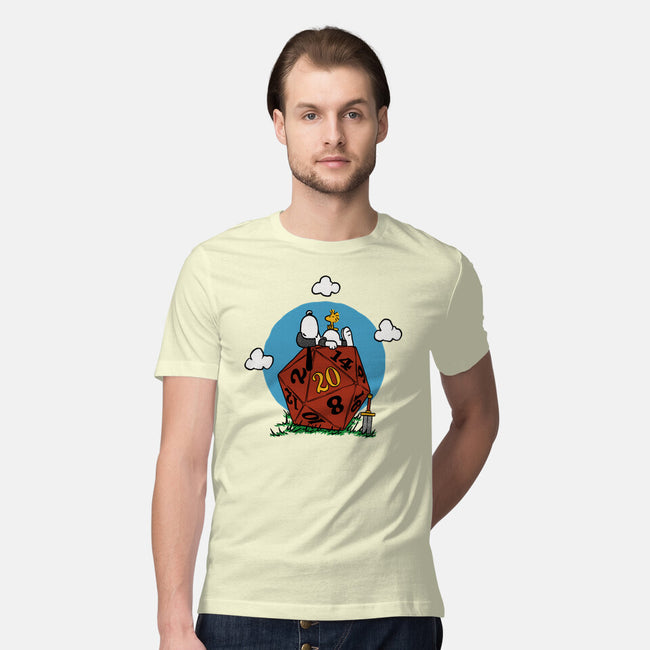 Comic Dog RPG-Mens-Premium-Tee-Studio Mootant