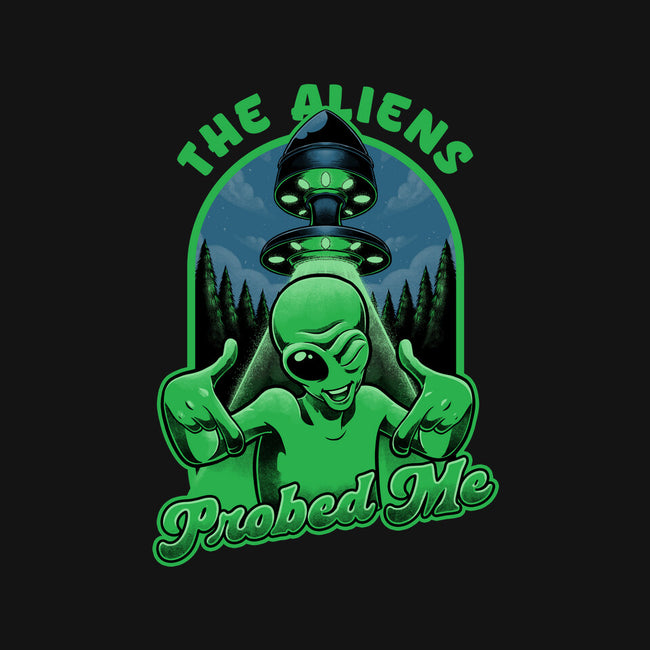 Aliens Probed Me-None-Fleece-Blanket-Studio Mootant