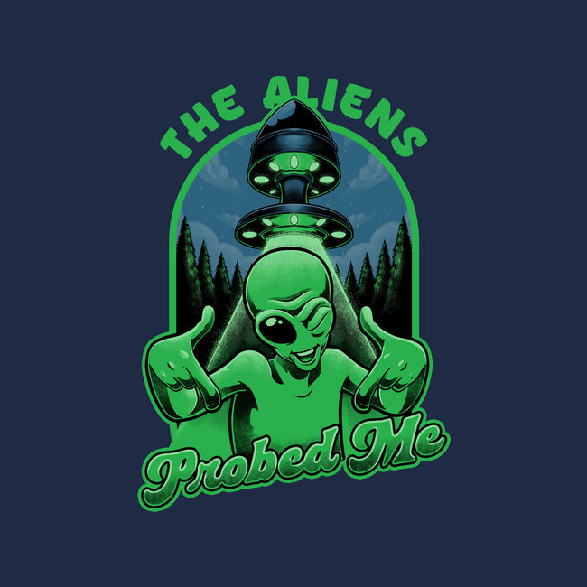 Aliens Probed Me-Womens-V-Neck-Tee-Studio Mootant