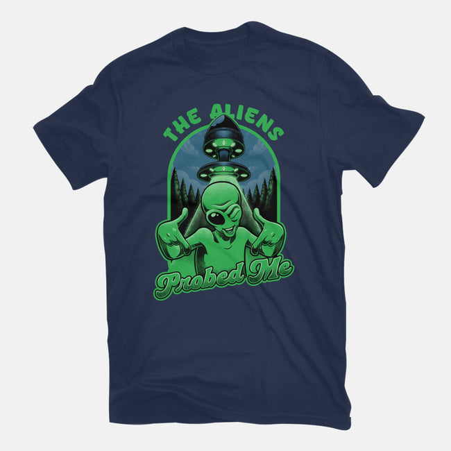 Aliens Probed Me-Unisex-Basic-Tee-Studio Mootant