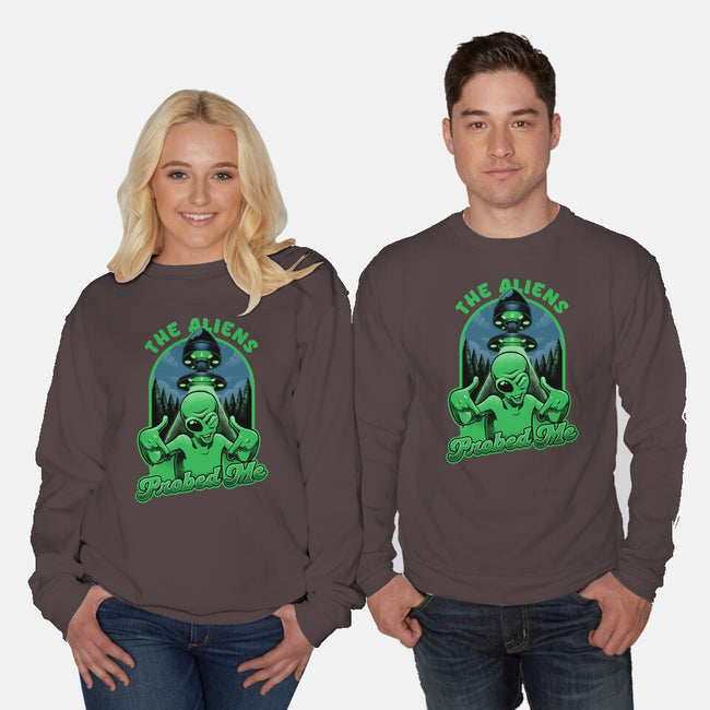 Aliens Probed Me-Unisex-Crew Neck-Sweatshirt-Studio Mootant