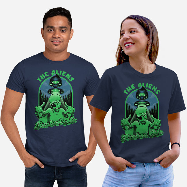 Aliens Probed Me-Unisex-Basic-Tee-Studio Mootant