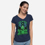 Aliens Probed Me-Womens-V-Neck-Tee-Studio Mootant