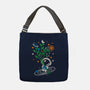 Astronaut Embroidery-None-Adjustable Tote-Bag-NemiMakeit