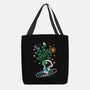 Astronaut Embroidery-None-Basic Tote-Bag-NemiMakeit