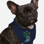 Astronaut Embroidery-Dog-Bandana-Pet Collar-NemiMakeit