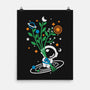 Astronaut Embroidery-None-Matte-Poster-NemiMakeit