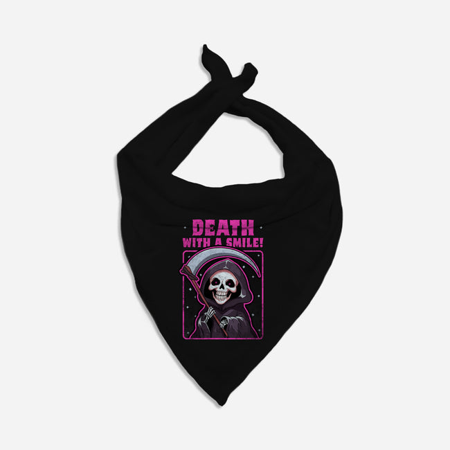 Death With A Smile-Cat-Bandana-Pet Collar-fanfreak1