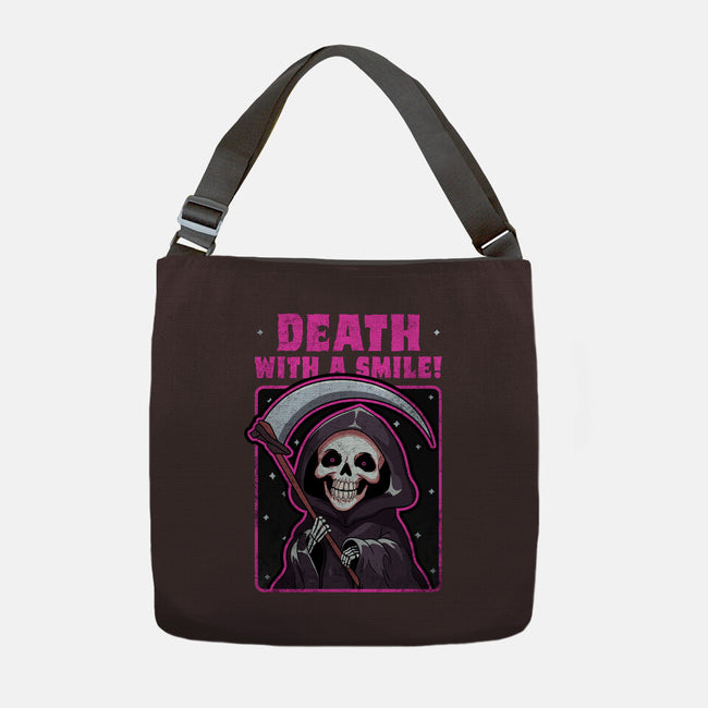 Death With A Smile-None-Adjustable Tote-Bag-fanfreak1