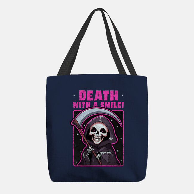 Death With A Smile-None-Basic Tote-Bag-fanfreak1