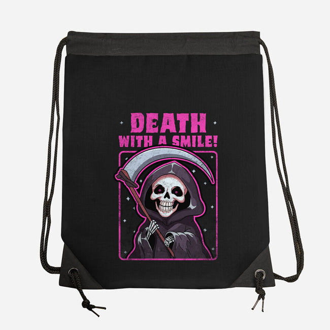 Death With A Smile-None-Drawstring-Bag-fanfreak1