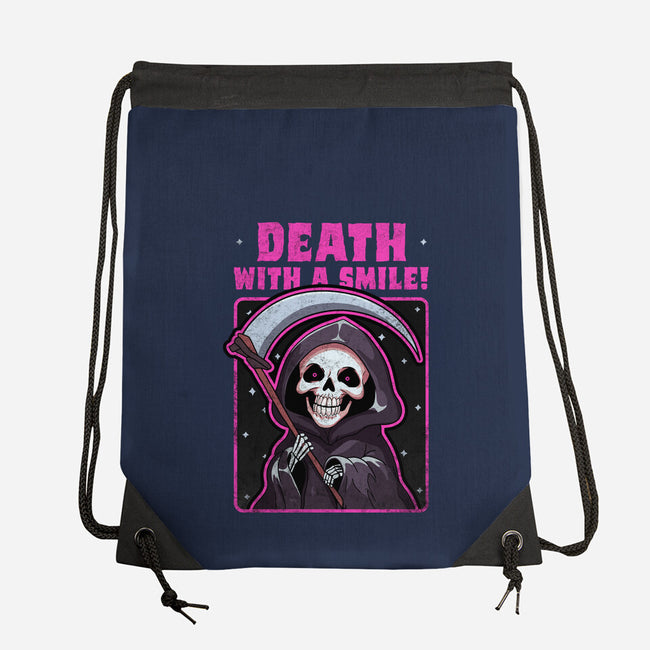 Death With A Smile-None-Drawstring-Bag-fanfreak1