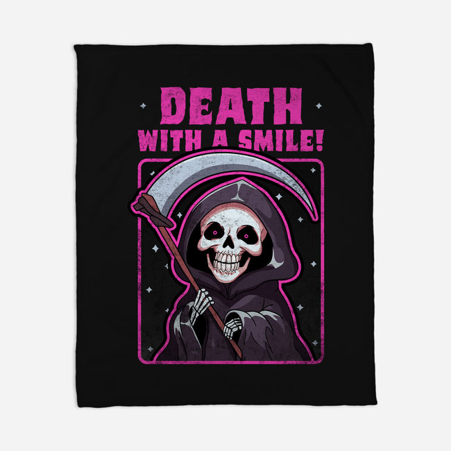 Death With A Smile-None-Fleece-Blanket-fanfreak1