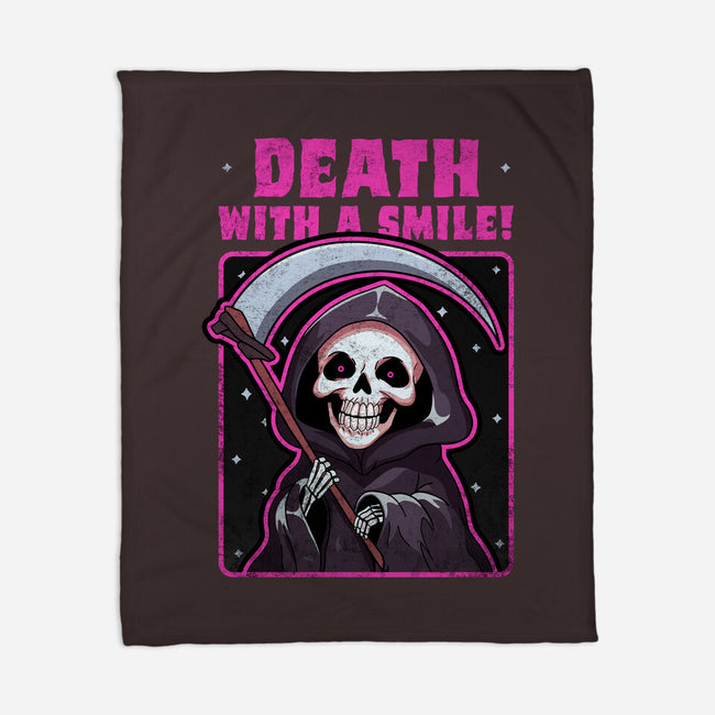 Death With A Smile-None-Fleece-Blanket-fanfreak1