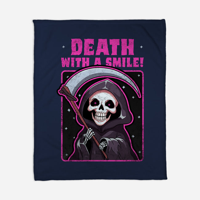 Death With A Smile-None-Fleece-Blanket-fanfreak1