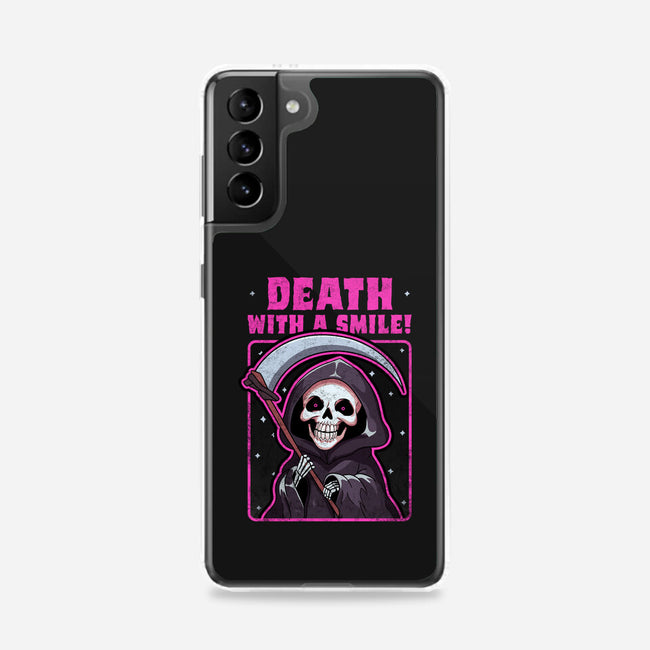 Death With A Smile-Samsung-Snap-Phone Case-fanfreak1