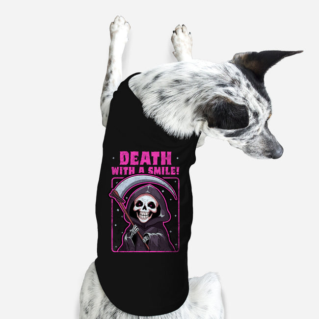 Death With A Smile-Dog-Basic-Pet Tank-fanfreak1