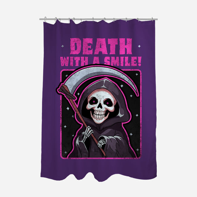 Death With A Smile-None-Polyester-Shower Curtain-fanfreak1