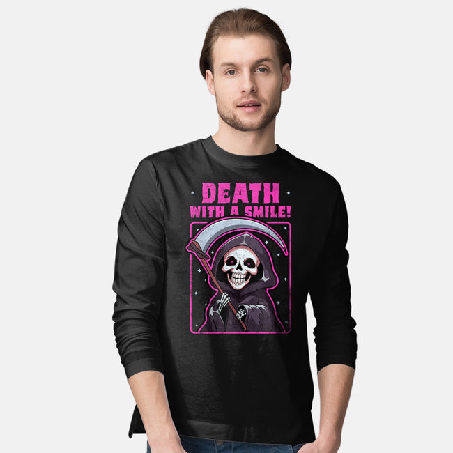 Death With A Smile-Mens-Long Sleeved-Tee-fanfreak1