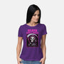 Death With A Smile-Womens-Basic-Tee-fanfreak1