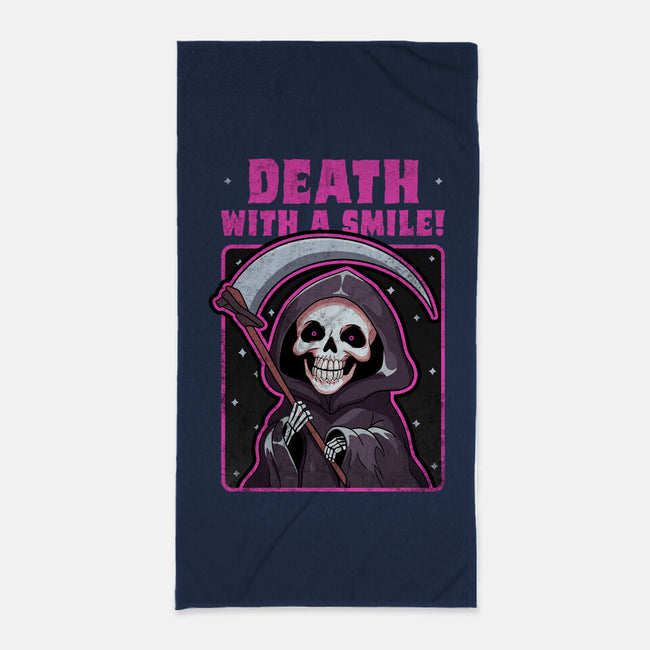 Death With A Smile-None-Beach-Towel-fanfreak1