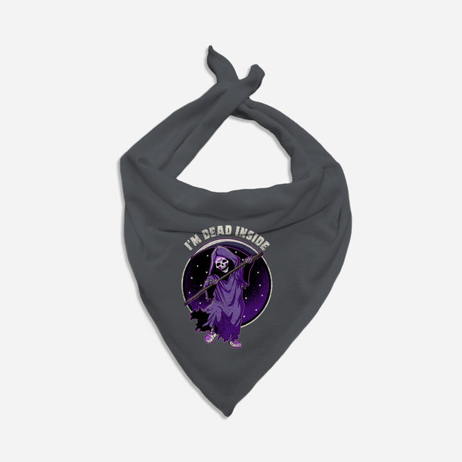 Dead Inside-Cat-Bandana-Pet Collar-fanfreak1