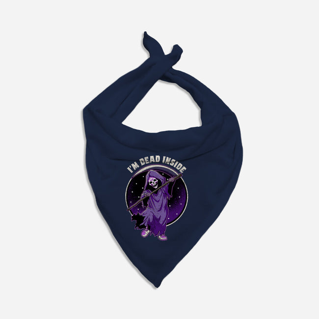 Dead Inside-Cat-Bandana-Pet Collar-fanfreak1