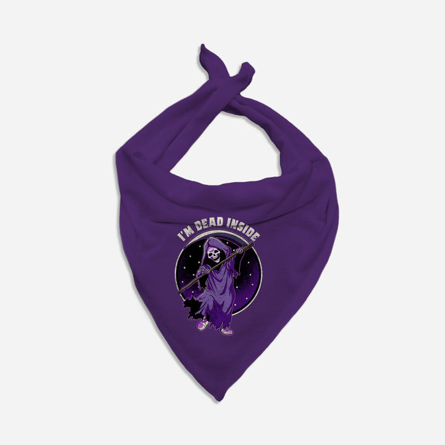 Dead Inside-Cat-Bandana-Pet Collar-fanfreak1