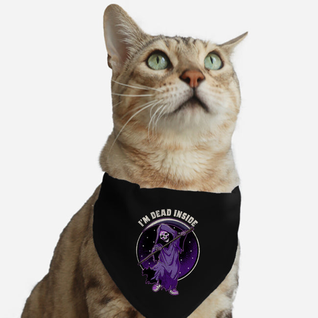 Dead Inside-Cat-Adjustable-Pet Collar-fanfreak1