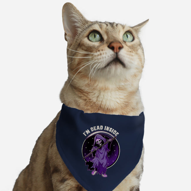 Dead Inside-Cat-Adjustable-Pet Collar-fanfreak1