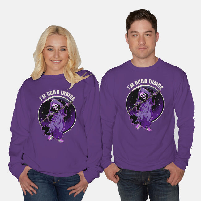 Dead Inside-Unisex-Crew Neck-Sweatshirt-fanfreak1