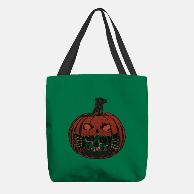 Pumpkin Surprise-None-Basic Tote-Bag-fanfreak1