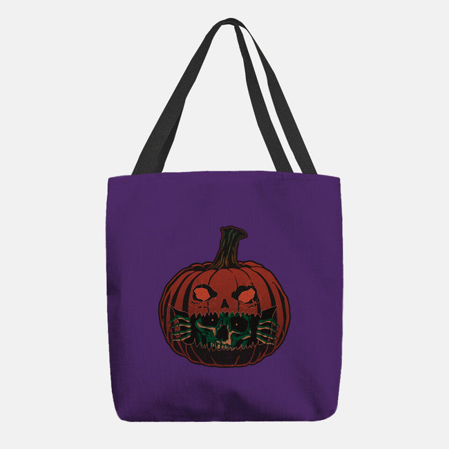 Pumpkin Surprise-None-Basic Tote-Bag-fanfreak1