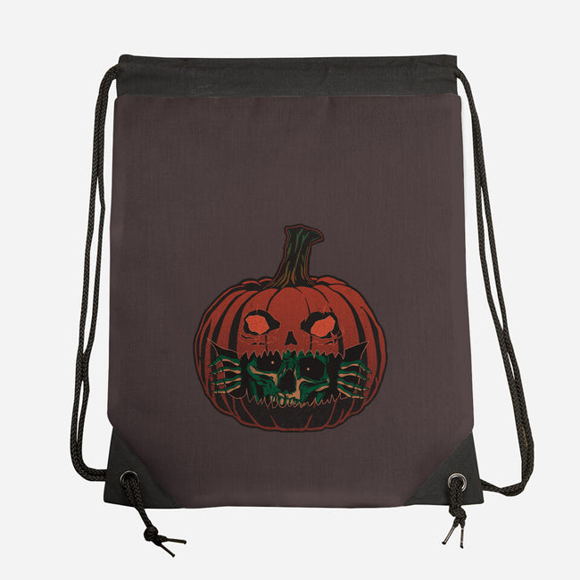 Pumpkin Surprise-None-Drawstring-Bag-fanfreak1