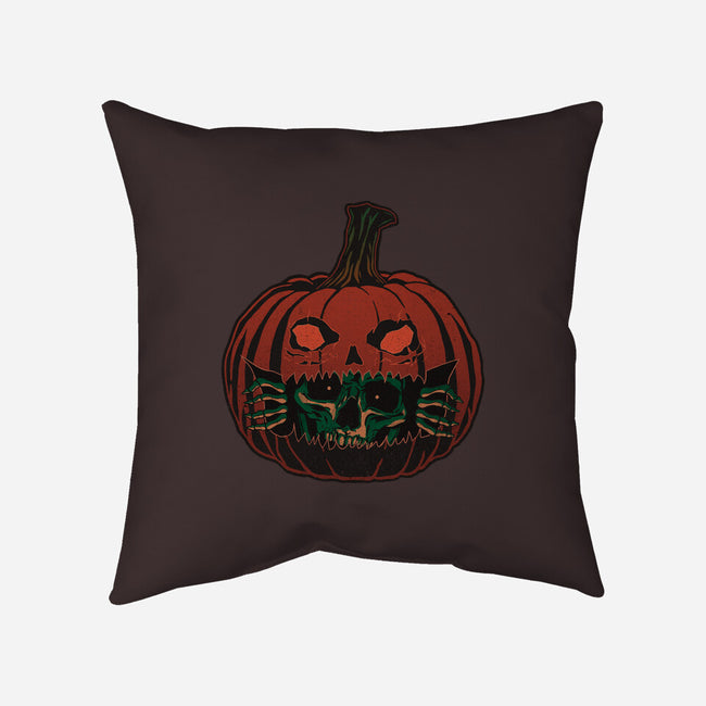 Pumpkin Surprise-None-Removable Cover w Insert-Throw Pillow-fanfreak1