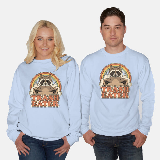 Trash Eater-Unisex-Crew Neck-Sweatshirt-Thiago Correa