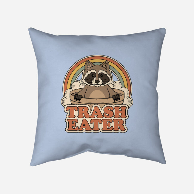 Trash Eater-None-Non-Removable Cover w Insert-Throw Pillow-Thiago Correa