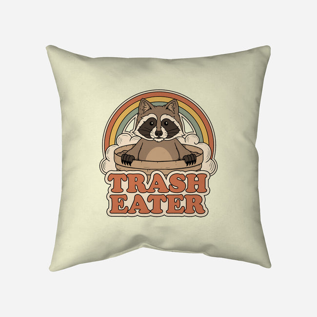 Trash Eater-None-Non-Removable Cover w Insert-Throw Pillow-Thiago Correa