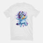 Dog Paint Drops-Womens-Fitted-Tee-nickzzarto