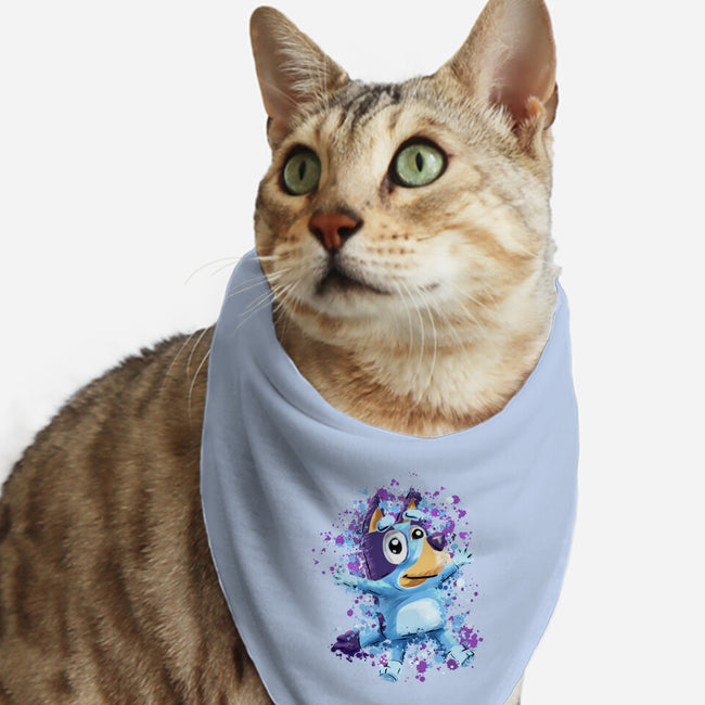 Dog Paint Drops-Cat-Bandana-Pet Collar-nickzzarto