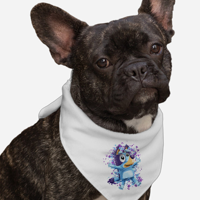 Dog Paint Drops-Dog-Bandana-Pet Collar-nickzzarto