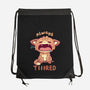 Always Tiiired-None-Drawstring-Bag-TechraNova