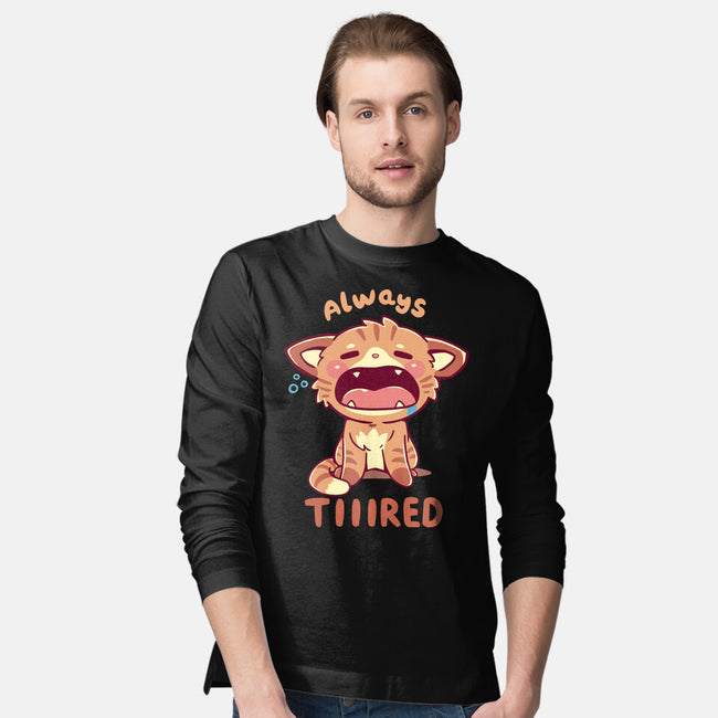 Always Tiiired-Mens-Long Sleeved-Tee-TechraNova